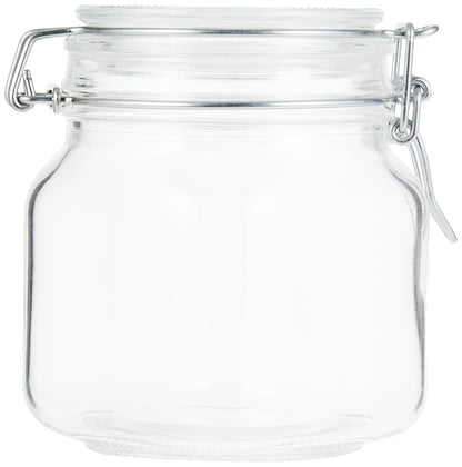 Primizie | Contenedor hermético de 750 ml con cierre hermético y cristalería italiana de alta calidad para alimentos secos y dulces