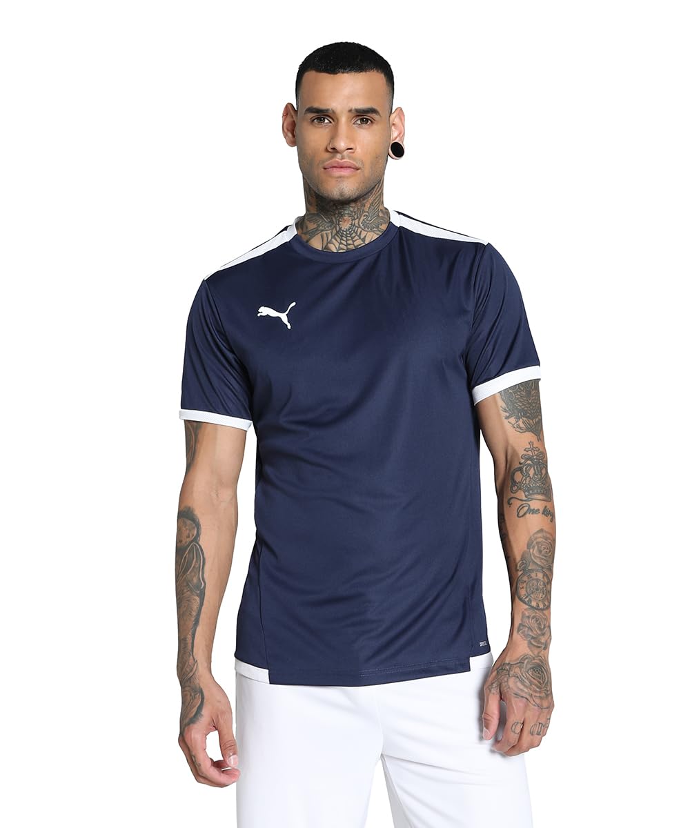 Puma Camiseta de Rayas Teamliga Camiseta para Hombre