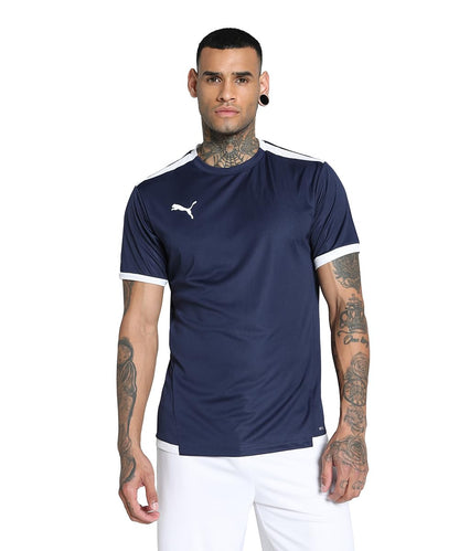 Puma Camiseta de Rayas Teamliga Camiseta para Hombre