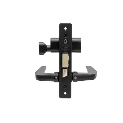 Phillips Cerradura Modelo Slim 549 Manija Delgada Para Puerta De Aluminio Negro