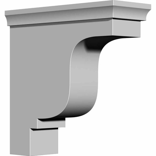 Ekena Millwork BKT04X10X10ED - Soporte de Edimburgo (4 1/8 pulgadas de ancho x 10 1/2 pulgadas de profundidad x 10 1/2 pulgadas de alto