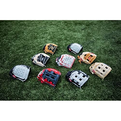 RAWLINGS - Serie de guantes Sure Catch | Guantes T-Ball y béisbol juvenil | Tiro con la mano derecha | 11.5 pulgadas | Modelo Bryce Harper