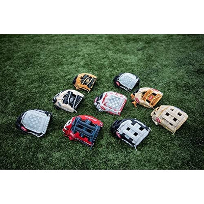 RAWLINGS - Serie de guantes Sure Catch | Guantes T-Ball y béisbol juvenil | Tiro con la mano derecha | 11.5 pulgadas | Modelo Bryce Harper