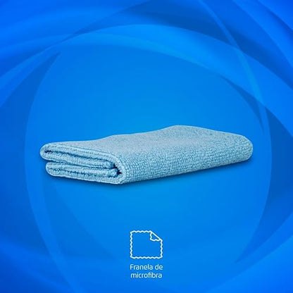 Vorago CLN-109 Limpiador de Pantallas antiestático para Smartphones, Tablets, laptops, cámaras Digitales, Lentes, monitores, escáneres, vidrios y Todo Tipo de Pantallas
