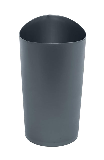 Rubbermaid Spa Works - cubeta de basura para hogar, baño, oficina, pequeño plástico de 2.25 galones, color azul plomizo hogar, cocina, cochera, departamento, oficina