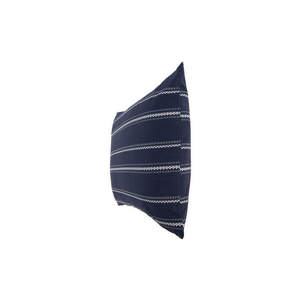 The Original Penguin, Set de Edredón Full Queen 100% Algodón, Color Azul, Tudor.