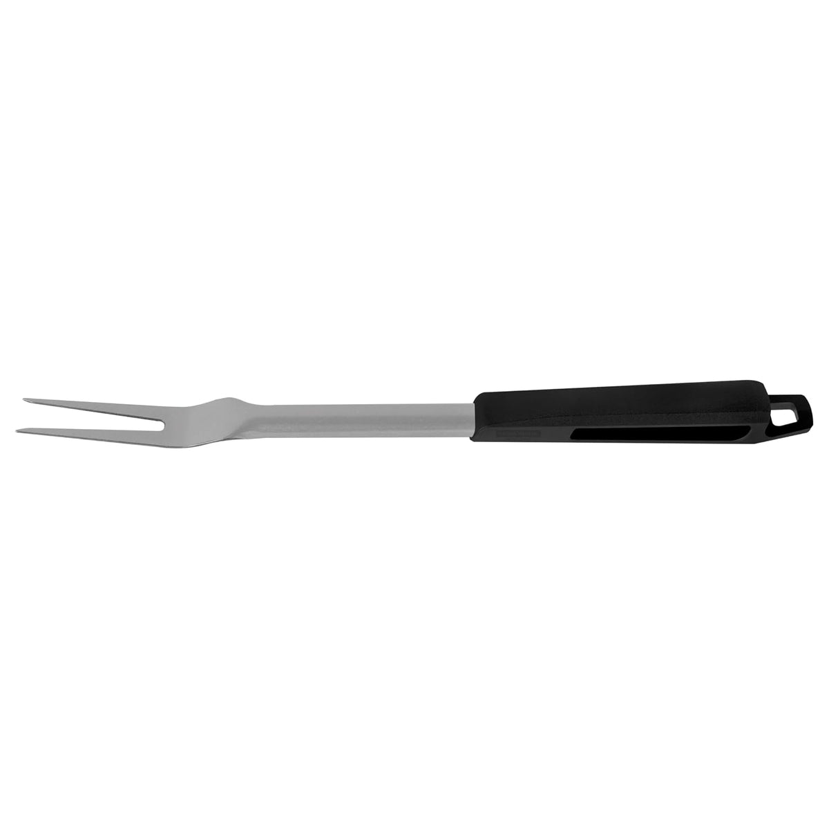 Tramontina Tenedor Trinchante Churrasco Acero Inoxidable | Negro, 42,2 x 3,6 x 2,6 cm, 1 pieza, mango polipropileno, para asado