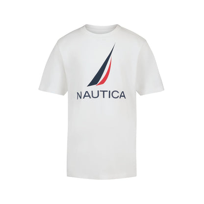 Nautica Boys' Sail Screen Print Graphic Tee
