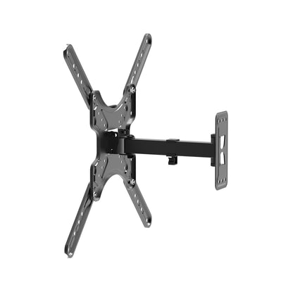 Naceb Technology - Soporte Articulado de Pared para Pantalla NA-0217 - Brazo Ajustable para Mejor Ángulo de Visión - 40x40 cm Negro