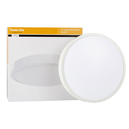Tecnolite Lámpara de Interior, color Blanco FC-LEDRL/004/30/B