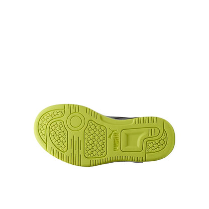 PUMA Rebound Layup Mid Hook and Loop Tenis para niños
