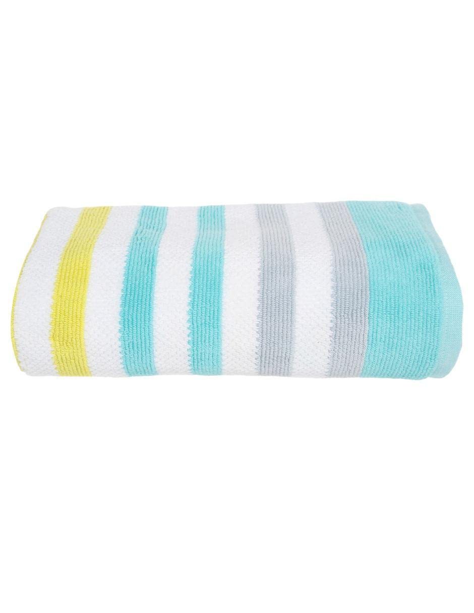 The Original Penguin, Toalla Medio Baño 100% Algodón, Color Azul, Breaker.
