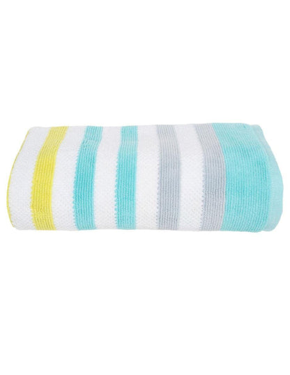 The Original Penguin, Toalla Medio Baño 100% Algodón, Color Azul, Breaker.