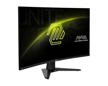 MSI mag 32C6X 31.5-Inch 1920 x 1080 (FHD) Computer Monitor, 250Hz, Adaptive-Sync, HDR Ready, HDMI, VGA Port, Display Port,VESA Mountable, Tilt, Speaker, 1ms, Black