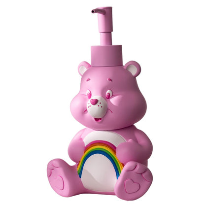 Care Bears Cheer Bear - Dispensador de jabón y loción/desinfectante de Manos de Resina, 10 onzas, día de San Valentín (Producto con Licencia Oficial) de Franco Collectibles