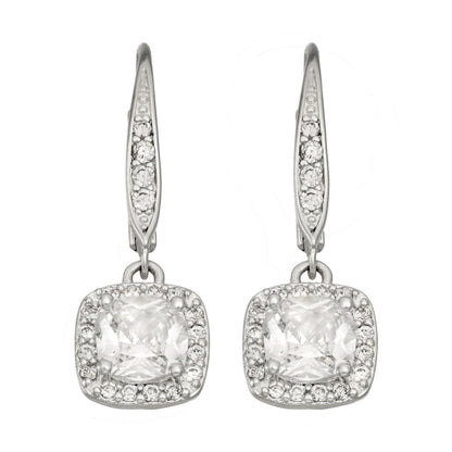 Napier Aretes Plata Huggie Para Mujer
