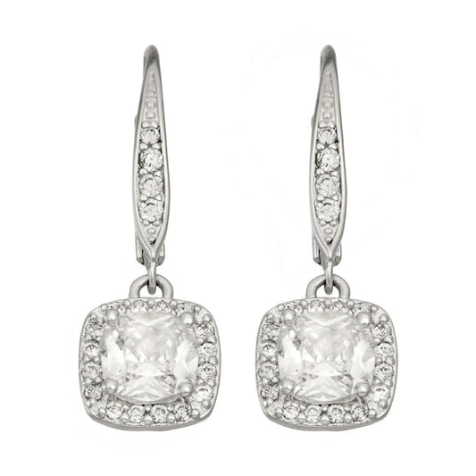 Napier Aretes Plata Huggie Para Mujer