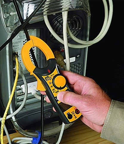 IDEAL 61-746 600 Amp Clamp-Pro Clamp Meter with True RMS | 600 A, Medición CA/CC, Diseño Mandíbula Cónica, Apagado Automático