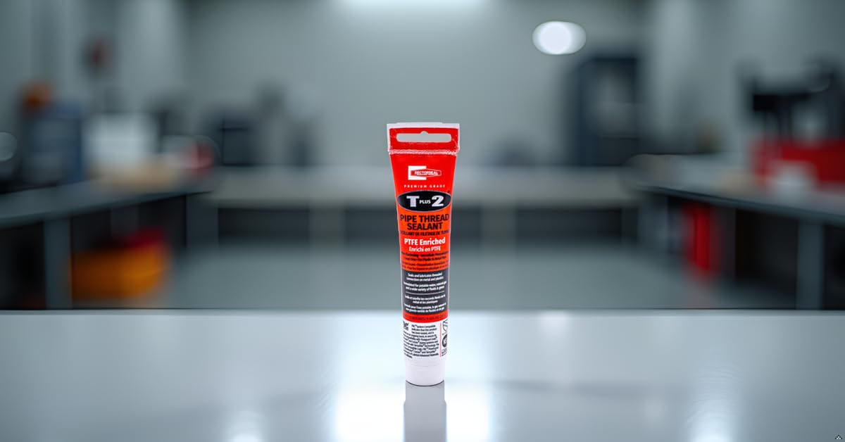 Rectorseal Sellador de Rosca PTFE 23710 | Blanco, 1.75 oz, presión gas 2000 psi, presión líquido 10000 psi