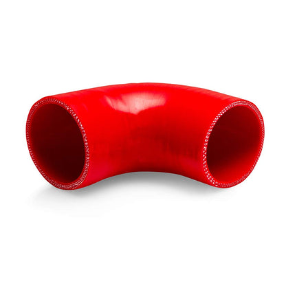 Mishimoto Acoplador de 90 Grados MMCP-2590RD, Rojo, 2.5 in