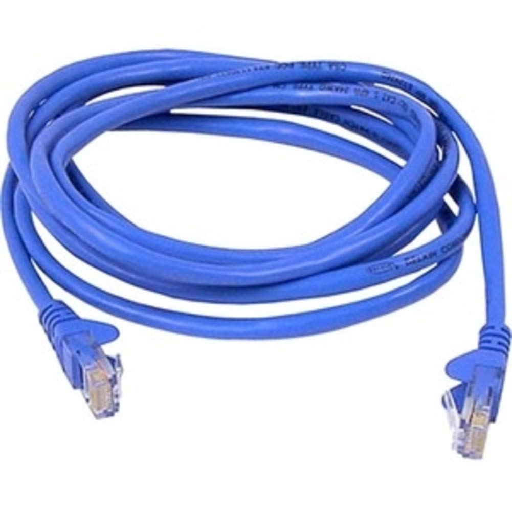 Belkin A3L980-18IN-BLS Cable de Conexión UTP, Snagless, CAT6, RJ-45 M/M, MOQ-20, 18', Color Azul