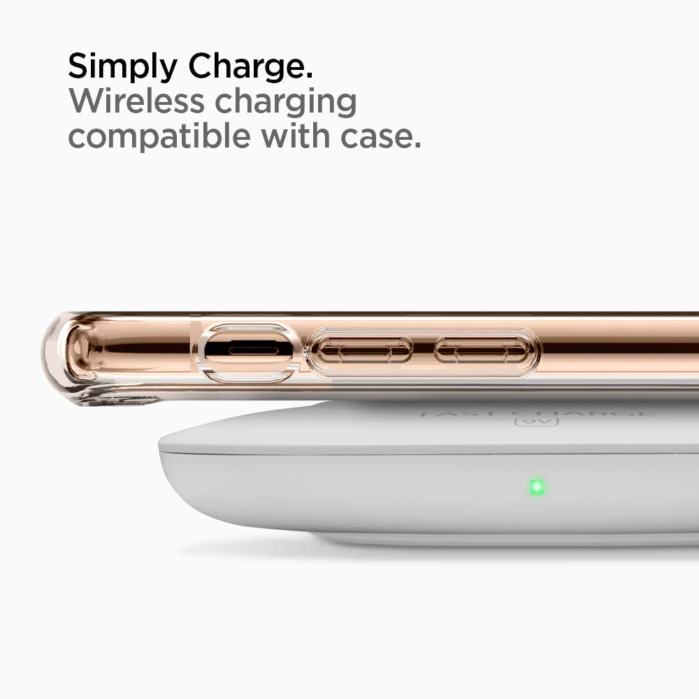 Spigen Estuche Ultra híbrido diseñado para iPhone XS (2018) / Estuche diseñado para iPhone X (2017) Claro como el Cristal