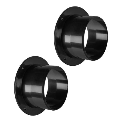 POWERTEC 70126-P2 Brida de entrada, conector de conducto de recogida de polvo OD de 4 pulgadas, paquete de 2 - Paquete de 2