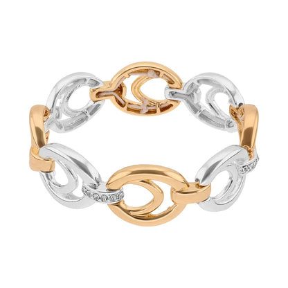 Anne Klein Pulsera Bitono Ovalado para Mujer
