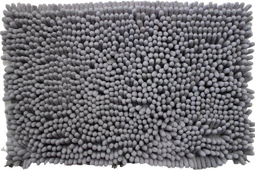 Tapete de Baño DIB Shaggy Coral 40X60 cm Gris