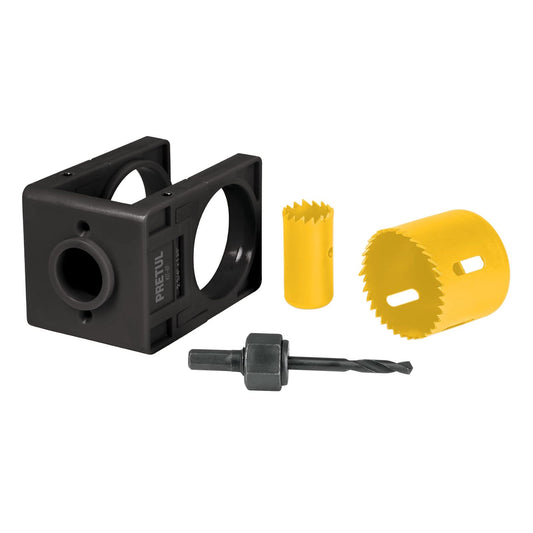 Pretul Kit-4p, Juego para instalar cerraduras, 4 pzas, Pretul