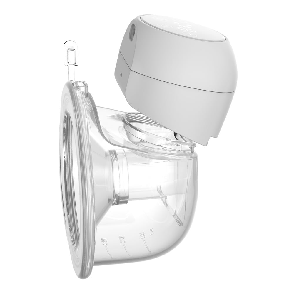 Evenflo Advanced Extractor de Leche Eléctrico Portátil, Inalámbrico, Recargable USB, 3 Modos de Operación, Silencioso, Libre de BPA, con Copa de Silicón y Módulo de Succión