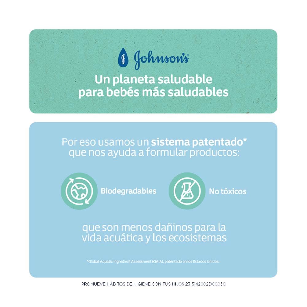 Johnson'S, Jabón Líquido Para Bebé Avena 400 Ml