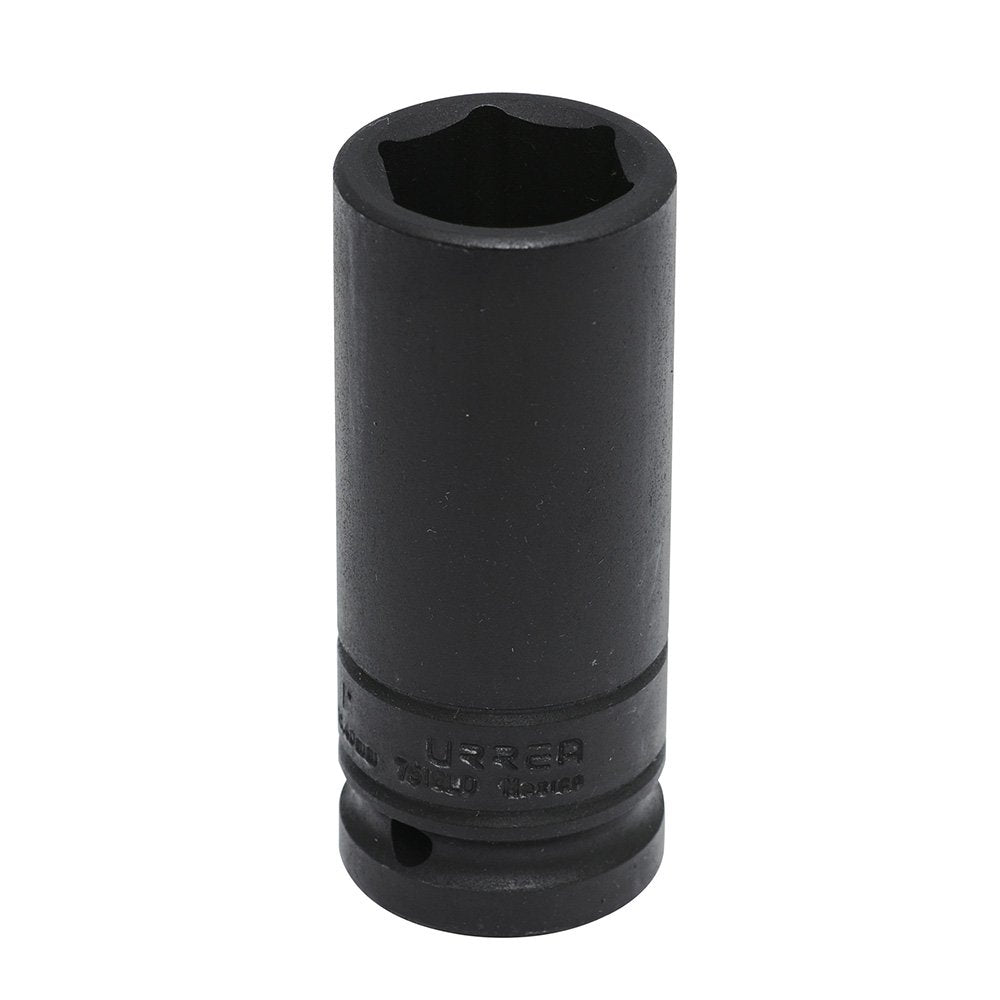 Urrea 7521LD Dado de impacto largo pared delgada cuadro de 3/4", 6 puntas, en pulgadas, 1-5/16" - 1"