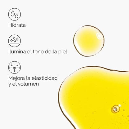 The Ordinary 100% Organic Cold-Pressed Rose Hip Seed Oil, Aceite de Semilla de Rosa de Mosqueta Hidratante y Antiedad - Mejora los signos de la edad unificando el tono de la piel y aumentando su elasticidad, 30 ml