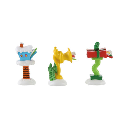 Department 56 Grinch Villages from Wornament-Ville Wacky - Accesorio para buzones de Correo, 2,9 cm