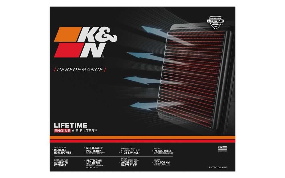K&N Filtro de Aire 33-3151 para Suzuki Jimny II 2018-2020