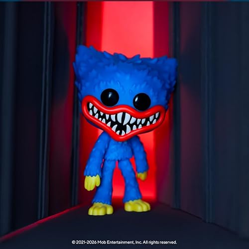 Funko Pop! Games: Poppy Playtime - Huggy Wuggy | Mercancía Oficial - Figura de Vinilo Coleccionable para Decoración - Regalo de Cumpleaños para Fans