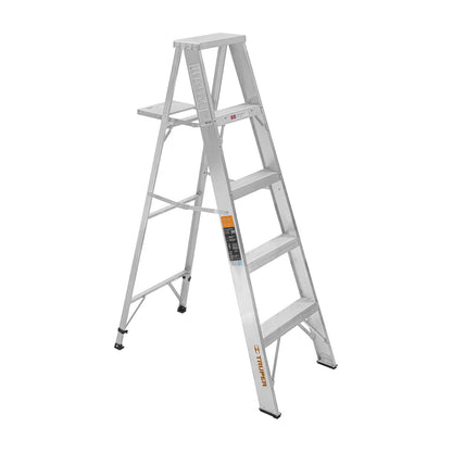 Truper Escalera de Tijera de Aluminio, Tipo II - 4 Peldaños - Escalera