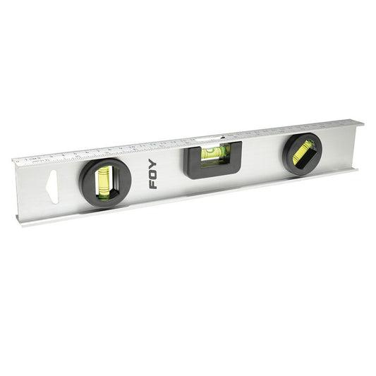 Foy 142603 Nivel 3 gotas 24" de aluminio