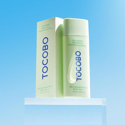 TOCOBO Cica Calming Sun Serum SPF50+ PA++++ 50 ml Protector Solar Facial Calmante e Hidratante