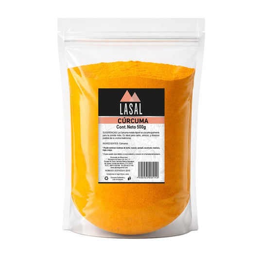 LASAL Cúrcuma Molida 500 Gramos