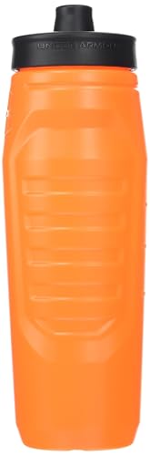 Under Armour - Botellas de agua para apretar, botellas de agua de 32 onzas, botella de agua deportiva lateral con tapa de tiro rápido, hidratación rápida y fácil, botellas de agua para gimnasio,