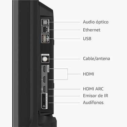 Televisión inteligente Fire TV Serie 2 de 32”, en HD para ver la TV en vivo