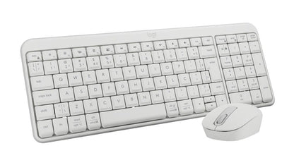 Logitech MK270 Combo Teclado y Mouse Inalámbrico en Español - Blanco - MK250