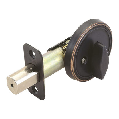 Design House 750869 Pro Series, Cerrojo de seguridad de una cara, bronce aceitado