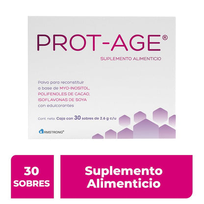 PROT-AGE Suplemento Alimenticio Polvo 2.6 G C/30 Sobres