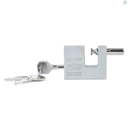 Phillips Candado De Hierro Para Cortina Modelo Tx-110 Plata