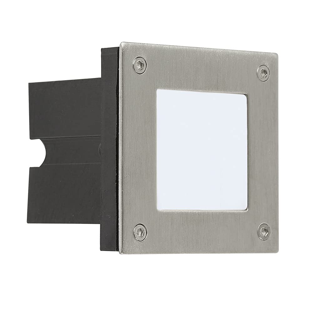 Tecnolite - Lámpara de exterior LED para empotrar, 0.6 W, Luz suave cálida