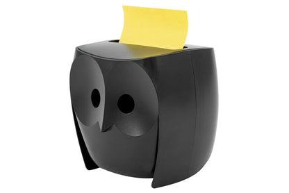 Post-it - Dispensador de notas de búho, incluye 1 bloc de notas emergentes de 3 x 3 pulgadas, 45 hojas, OWL-330-BK