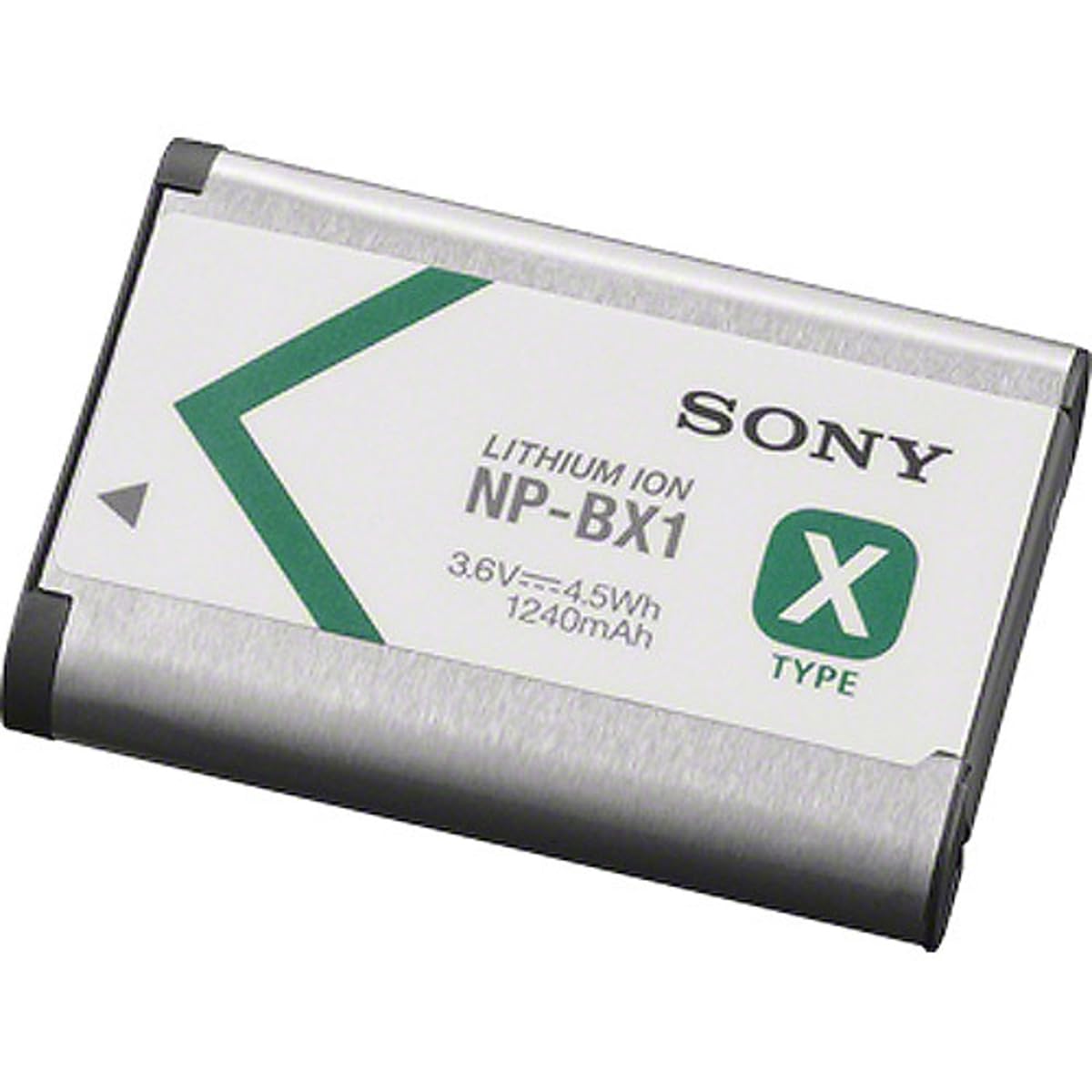 Sony NPBX1/M8 Iones de litio 1240mAh 3.6V batería recargable - Batería/Pila recargable (1240 mAh, 4.5 Wh, Ión de litio, 3.6 V, Gris, 1 pieza(s))